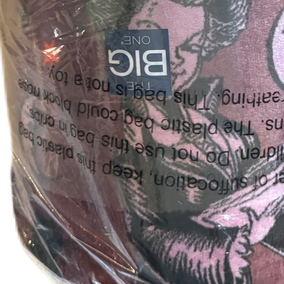 Disney Hocus Pocus Oversized Throw Fleece Blanket NEW Sanderson 60x72 Purple - Picture 3 of 3